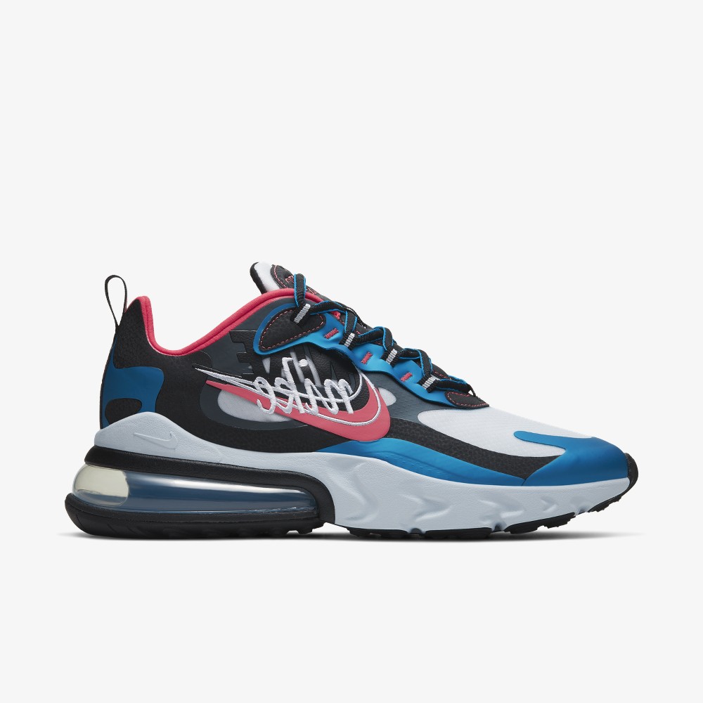 Nike Air Max 270 React Script Swoosh Pack Blue